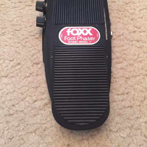 Foxx Foot Phaser Studio Model 7 1970s Black | Reverb Canada