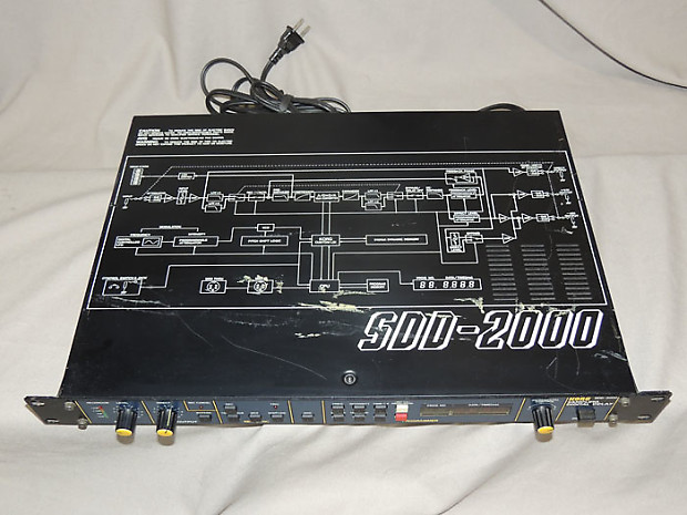 KORG 「SDD-2000」Sampling Digital Delay Korg SDD-2000 SDD2000 Sampling Digital Delay Effect