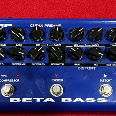 Reverb.com listing, price, conditions, and images for isp-technologies-beta-bass-preamp-pedal