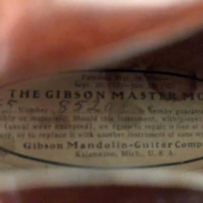 Gibson F-5 Mandolin 1927 Cremona Sunburst image 3