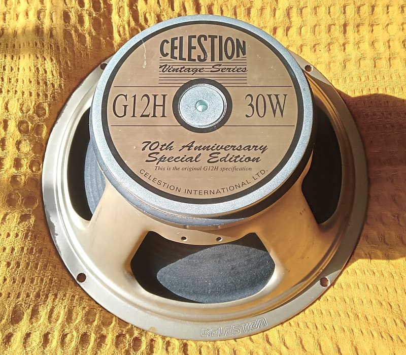 Celestion g12h best sale 70th anniversary