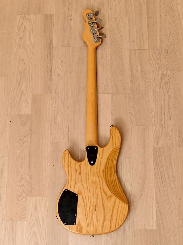 1995 G&L L-2000 Bass Guitar Natural, USA-Made w/ Bartolini