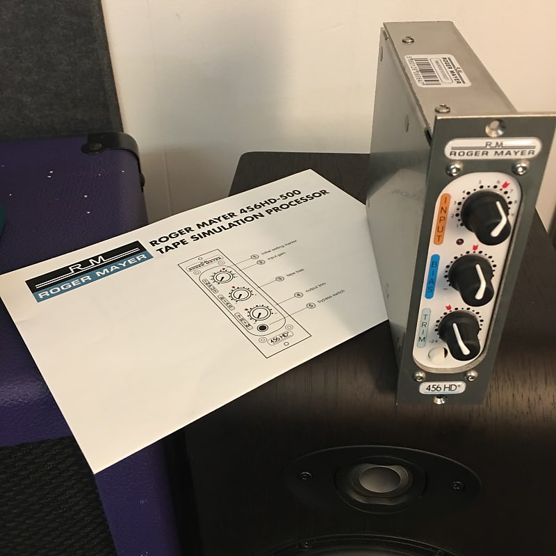 Roger Mayer 456HD500 Tape Emulation Processor Reverb