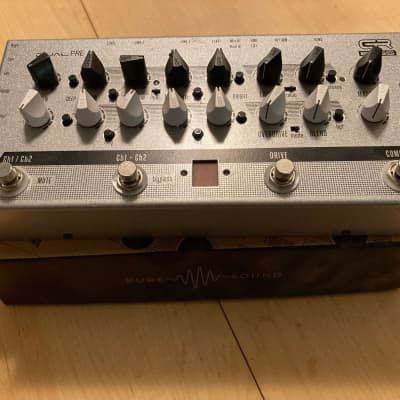 GR Bass GR Bass DUAL-PRE 2-Channel Analog Bass Preamp w/Headphone Output 2021 - Silver image 2