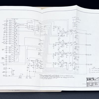 MCI JH-416 Mixing Console Manual Complete Schematics and | Reverb