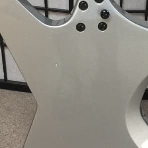Cort VX-2X metallic silver electric guitar with EMG pick ups