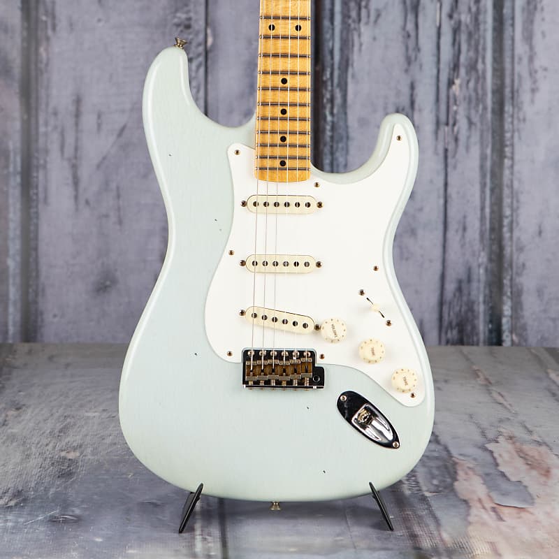 Fender Custom Shop Limited Edition '57 Stratocaster Journeyman Relic, Aged Sonic Blue image 1