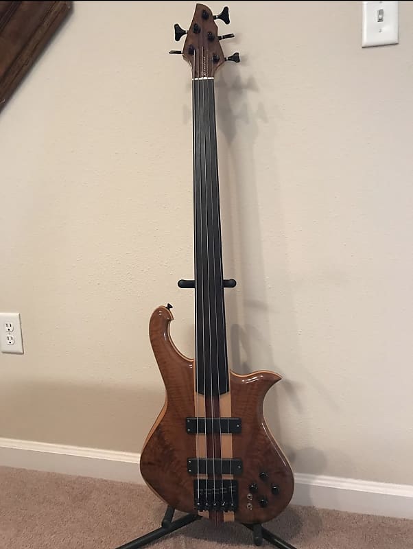 Bluebond 5 String Fretless Bass 1992 Reverb