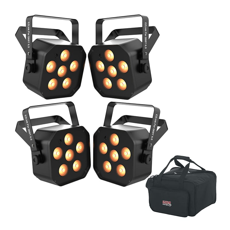 Chauvet DJ EZLink Par Q6BT ILS Battery-Operated Quad-Color | Reverb