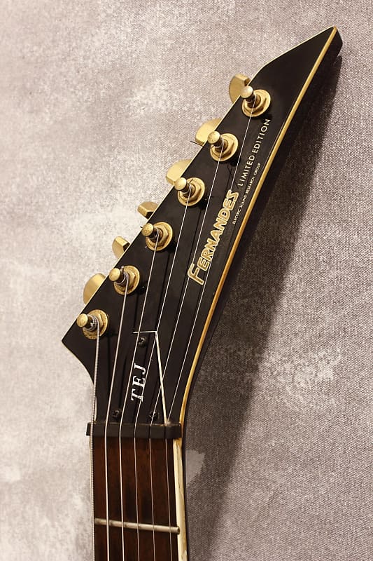 Fernandes TEJ-55G Black 1992 | Reverb