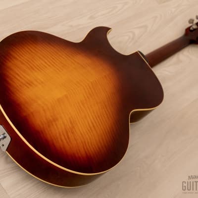 1970s T. and Joodee JP-100 Vintage Archtop L-4C-Style Shiroh Tsuji w/ Dimarzio PAF, Japan image 16