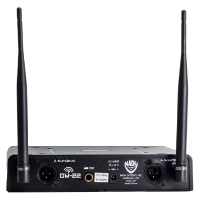 Nady DW-22 HTHT Dual Digital Wireless Handheld Microphone System image 3