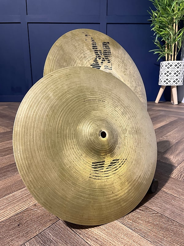Zildjian K Hi Hats 13”/33cm Cymbals (Pair) / 80's #JS2