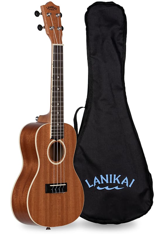 LANIKAI LU21-C - Okoume Laminate Concert/Gigbag | Reverb