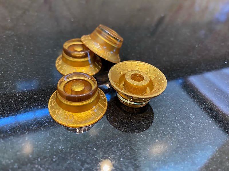 CreamTone True Vintage 1950's Gold Les Paul Knobs Reverb