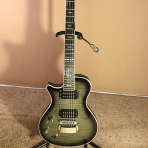 Hagstrom Ultra Swede (Left Handed) Cosmic Black Burst -PLUS- I'm including a"Kaces" Hardshell  Case image 7