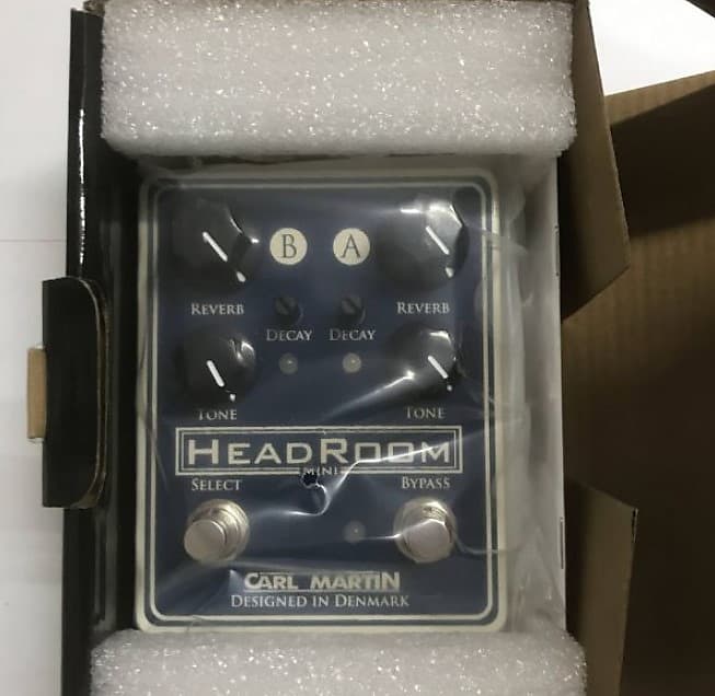 Carl Martin Headroom Mini Reverb w/ Original box & paperwork image 1