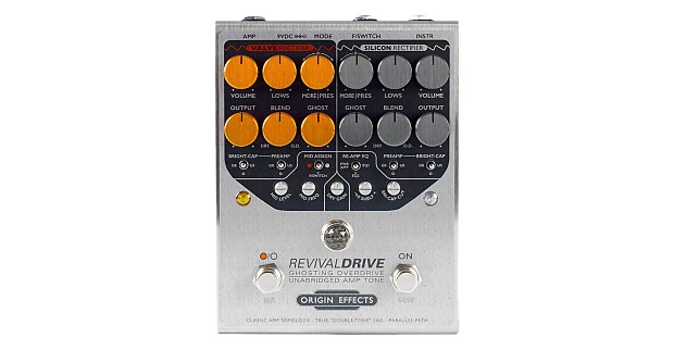 Origin Effects RevivalDrive Custom Ghosting Overdrive with Secondary EQ Controls image 1