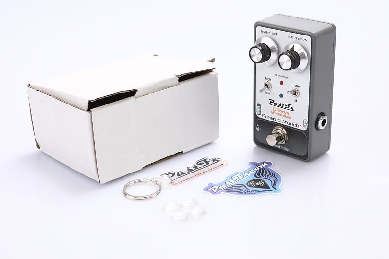 Past Fx Chorus Ensemble Preamp Crunch + Guitar Effect Pedal