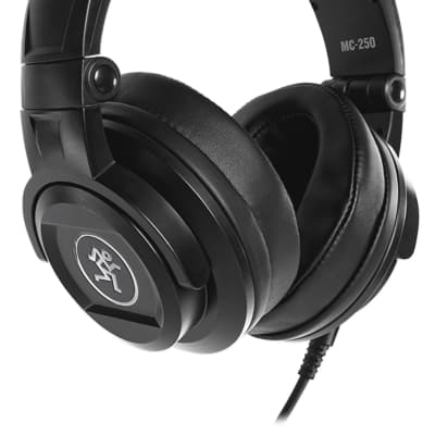Mackie MC-250 Closed-Back Studio Monitoring Reference Headphones w/50mm Drivers image 3