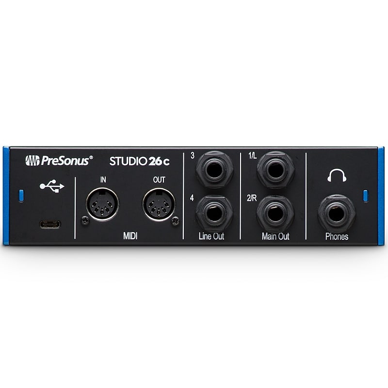 PreSonus Studio 26C 2x4 USB-C Audio / MIDI Interface image 3