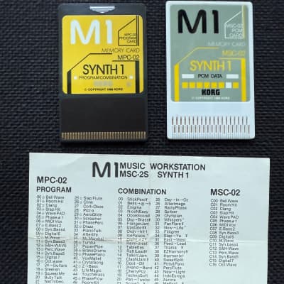 【あす楽対応】 M1 Korg Cards Reverb | 1 ORCHESTRA - MSC-04 - MPC-04 - 