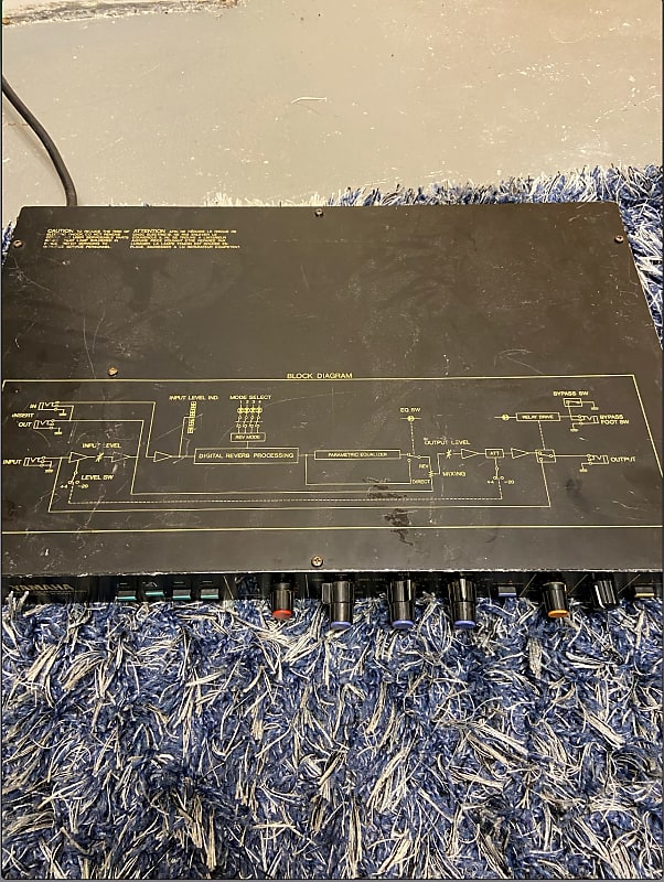 Yamaha R1000 Digital Reverberation | Reverb