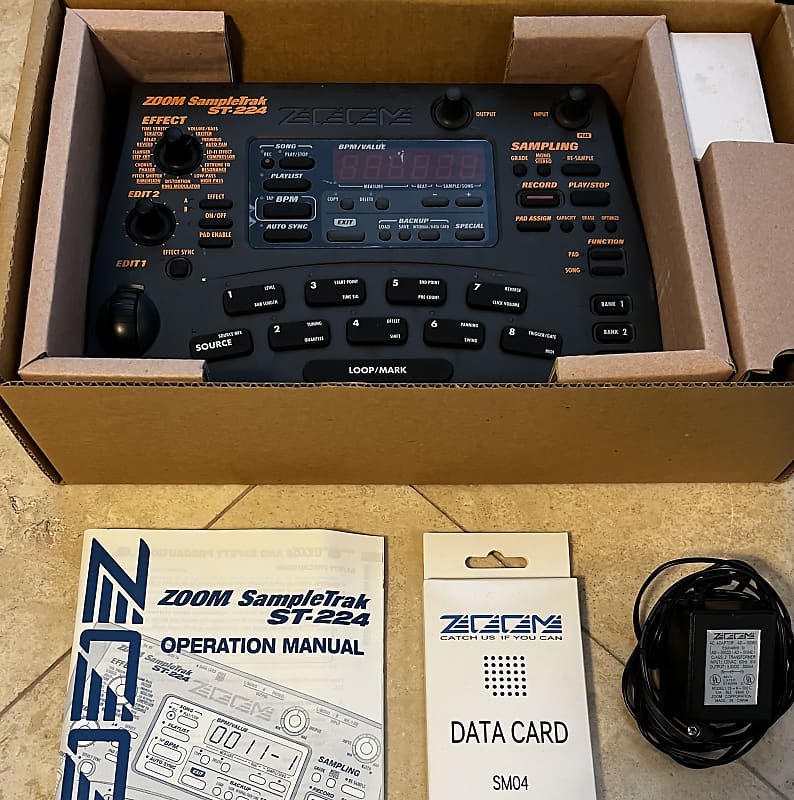 サンプラー】ZOOM ST-224【動作ジャンク】