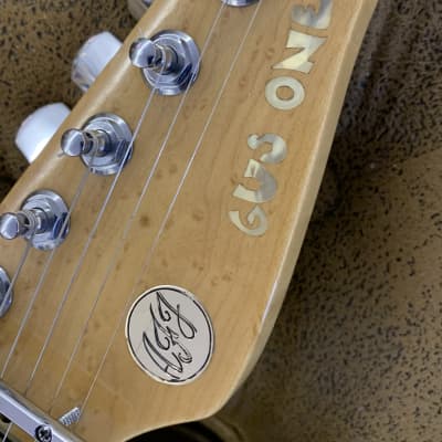 AFJ Guitars ( Toni Fallos) GUS ONE Super Custom Guitar - Natural image 22