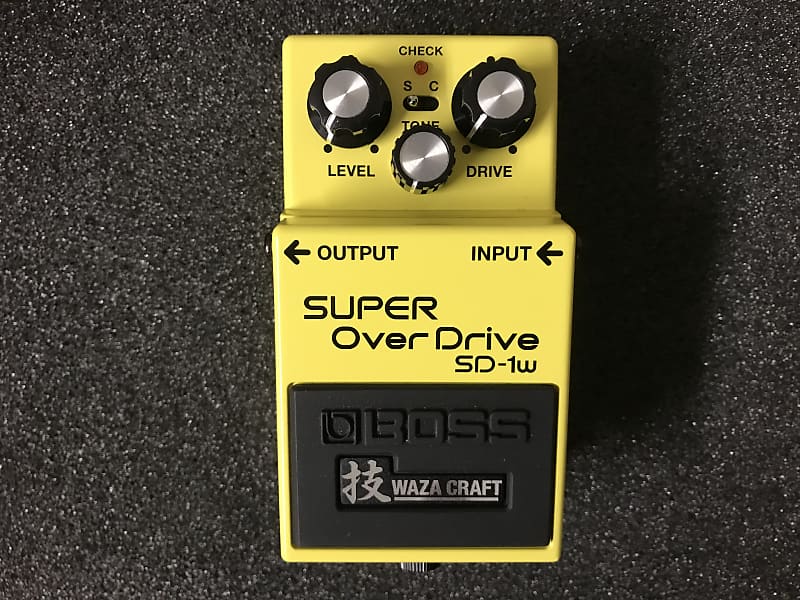 Boss SD-1W Super Overdrive Waza Craft | Reverb Canada