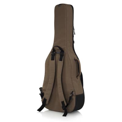 Gator Transit Series Acoustic Guitar Gig Bag, Tan image 4