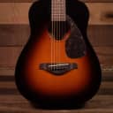 Yamaha JR2 TBS 3/4-Size Folk Acoustic Guitar, Tobacco Brown Sunburst
