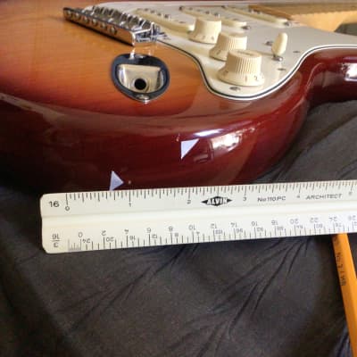 Fender American Standard Stratocaster with Maple Fretboard 2008 - 2016 - Sienna Sunburst image 10