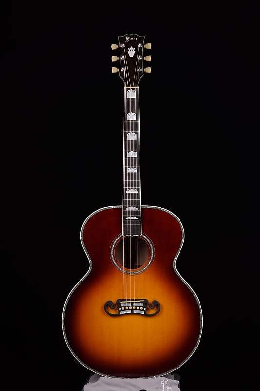 Hsienmo SJ200 Sitka Spruce + Flamed Maple Sunburst | Reverb