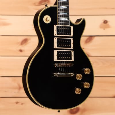 Gibson Peter Frampton "Phenix" Inspired Les Paul Custom VOS - Ebony - CS400497 - PLEK'd image 1