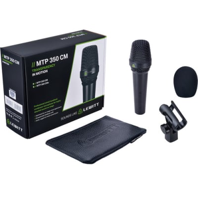 Lewitt MTP-350-CM MTP Live Series Handheld Condenser Vocal Microphone (B-Stock) image 10