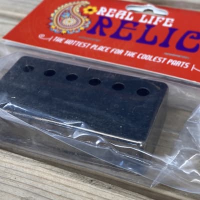 Real Life Relics Aged Nickel Humbucker Cover 51.5 MM Spacing   [CB10] image 2