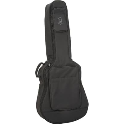 Levys Polyester Gig Bag For Acoustic Guitar With Side Panel And Two Pockets for sale