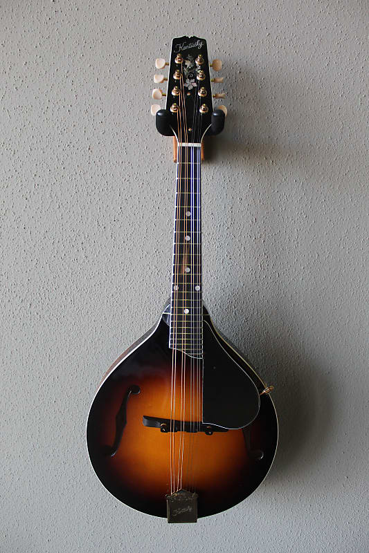 Brand New Kentucky KM-500 A-Style Mandolin with Gig Bag image 1