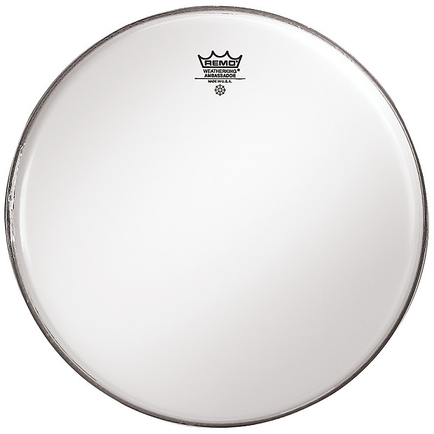 Remo Ambassador Smooth White Drum Head 10" image 1