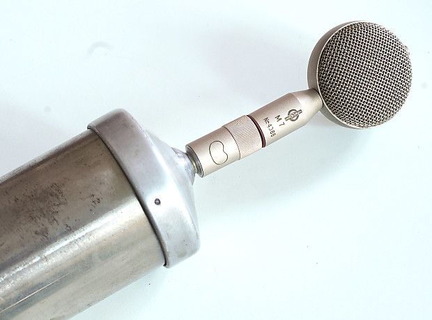 1950s Maihak Bv 30-a tube bottle microphone à la Neumann CMV3 - M7 capsule - Sound samples! image 1