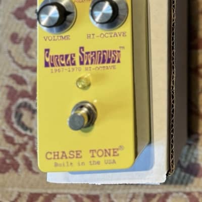 Reverb.com listing, price, conditions, and images for chase-tone-purple-stardust