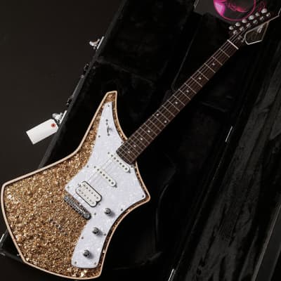 Cream Guitars Revolver Deluxe - Gold Leaves for sale