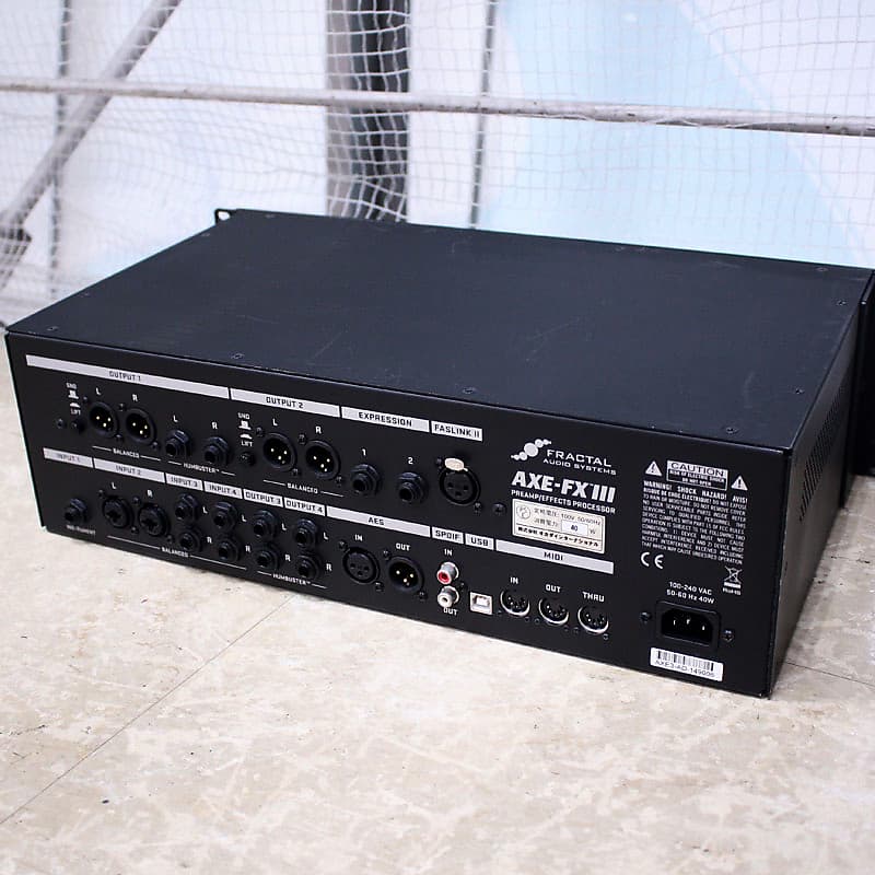 FRACTAL AUDIO SYSTEMS AXE FX III FC 12 Set (S/N:AXE3-AAD-149006) (09/13)