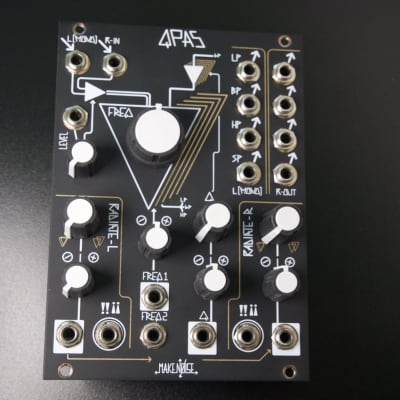 Make Noise QPAS Quad Core Stereo Filter - Perfect Circuit