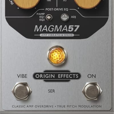 Origin Effects MAGMA57 Amp Vibrato & Drive Effects Pedal image 1