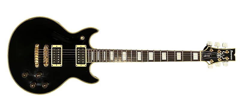 Ibanez 日本製 black Vintage 1984 Ibanez Roadstar II Series RS1300 Black Solid