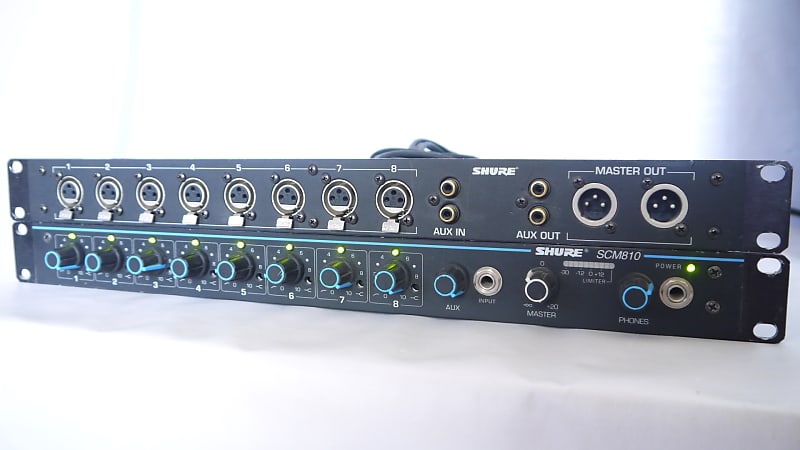 SCM810 - Eight Channel Automatic Mixer - Shure USA