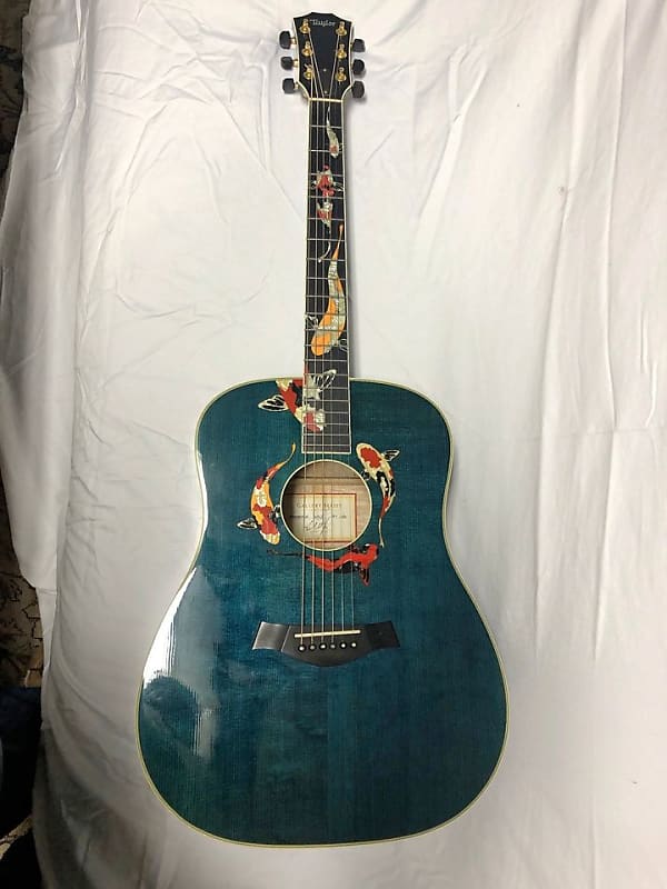 Taylor K14ce Koi Limited Edition Artisan Acoustic Guitar | Reverb