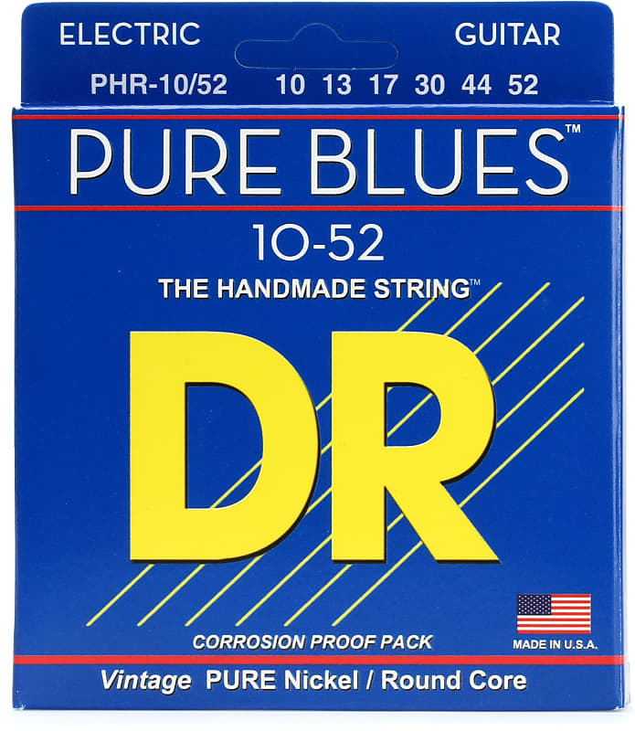 DR PURE BLUES™ - Pure Nickel Electric Guitar Strings - Medium 10-46 image 1